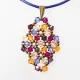 Symphony - Malvina Rhombus S-Purple Leather - 2